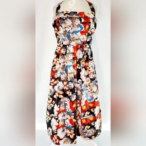 Anthropologie Hitherto Vox Populi floral halter dress